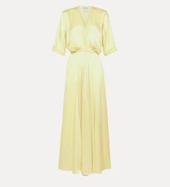 Discount forte_forte abito mezza manica elegante daffodil