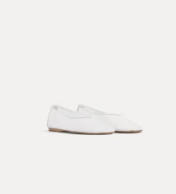 Outlet forte_forte ballerine in tulle bianco