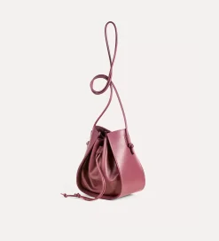 Fashion forte_forte borsa a secchiello compatta in vitello bolero