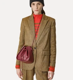 Fashion forte_forte borsa a secchiello compatta in vitello bolero