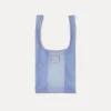 Best forte_forte borsa in tulle azzurro nuage