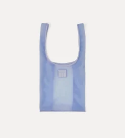 Best forte_forte borsa in tulle azzurro nuage