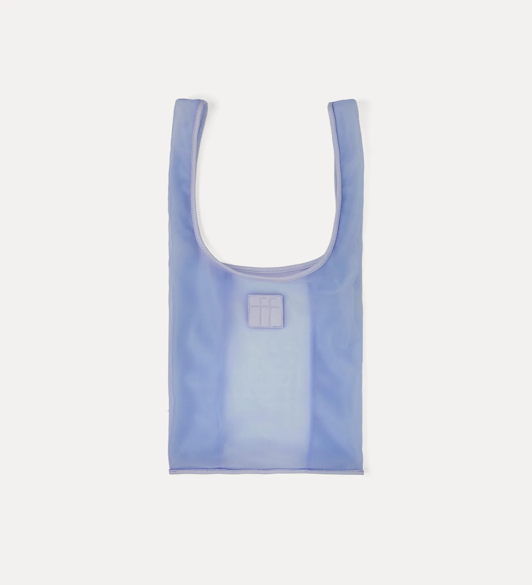 Best forte_forte borsa in tulle azzurro nuage