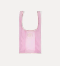 Online forte_forte borsa in tulle cipria