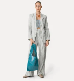 Fashion forte_forte borsa in vitello peacock
