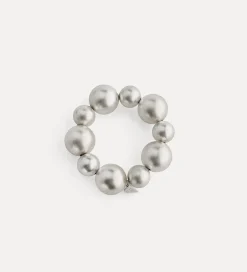 Outlet forte_forte bracciale di perle argento