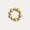 Online forte_forte bracciale di perle in ottone bronze