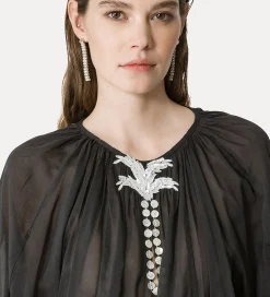 Best forte_forte camicia bohemien nera nero