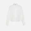 Clearance forte_forte camicia boxy fit bianco