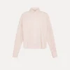 Fashion forte_forte camicia boxy fit in popeline oyster