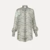 New forte_forte camicia in chiffon di seta breeze