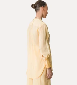 Online forte_forte camicia in lino e seta sole