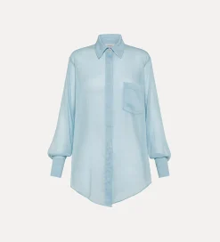 New forte_forte camicia over in voile nuage
