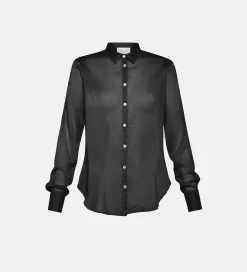 Clearance forte_forte camicia regular fit nero