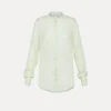 New forte_forte camicia serafino in voile mint
