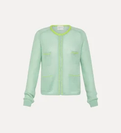 Fashion forte_forte cardigan alpaca azzurro breeze
