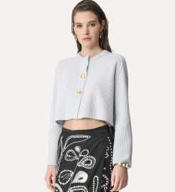 Best forte_forte cardigan cropped luna