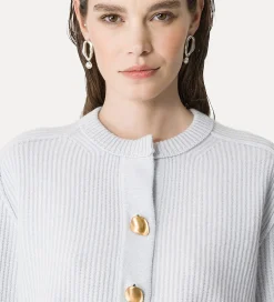 Best forte_forte cardigan cropped luna