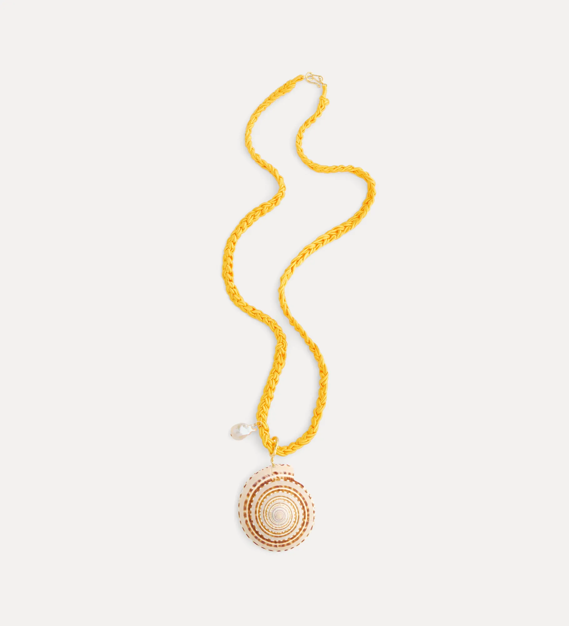 Best forte_forte collana a crochet con conchiglie pistillo