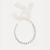Outlet forte_forte collana in vetro ivory