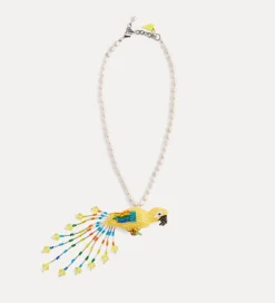 Online forte_forte collier “fancy parrot” yellow parrot