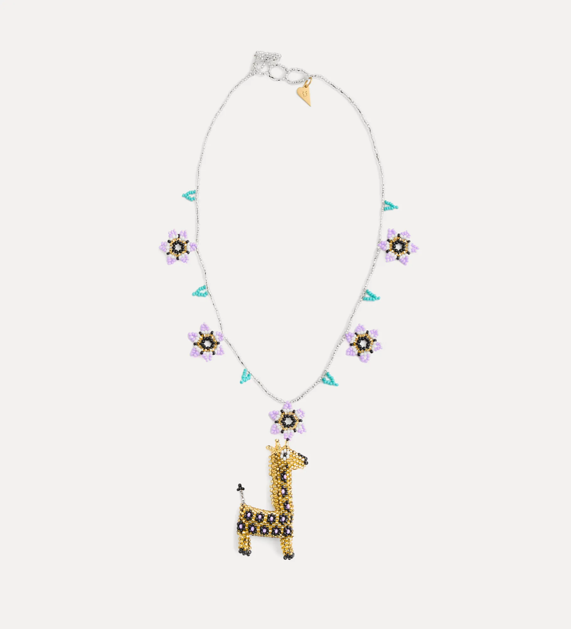 Hot forte_forte collier the “fantastic giraffe” gold giraffe