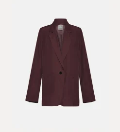 Outlet forte_forte giacca seta donna black orchid