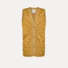 Outlet forte_forte gilet trapuntato d'or