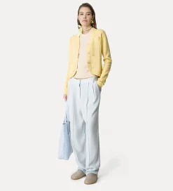 Outlet forte_forte girocollo cashmere lana mou