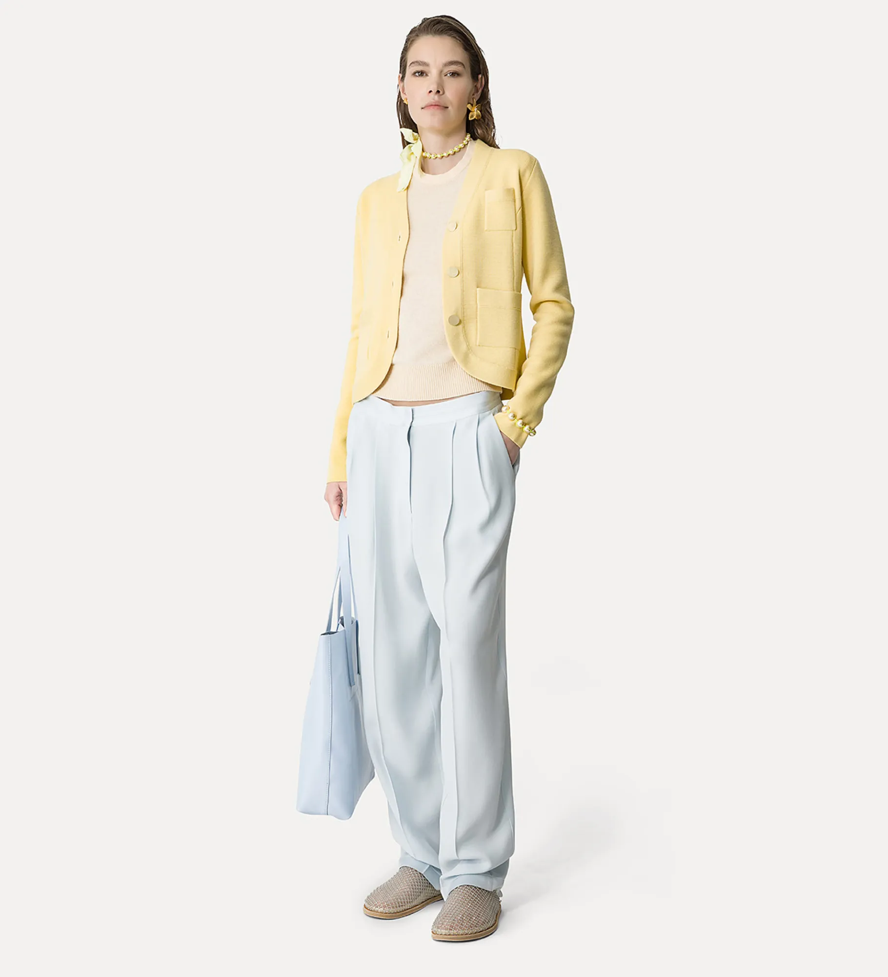 Outlet forte_forte girocollo cashmere lana mou