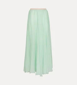 Sale forte_forte gonna lunga con elastico in vita mint
