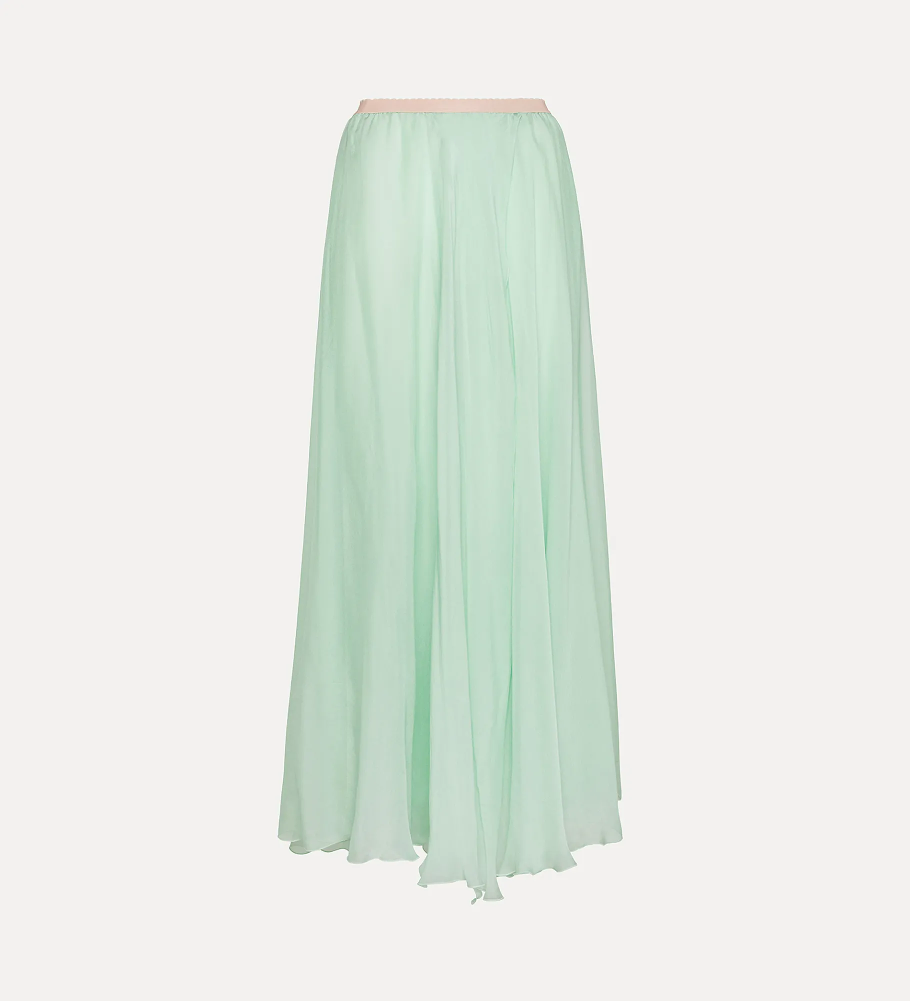 Sale forte_forte gonna lunga con elastico in vita mint