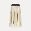 Best forte_forte gonna punto chevron con intarsi bamboo
