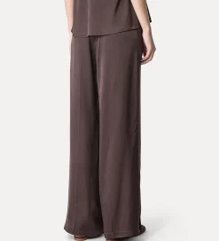 Best forte_forte jogger loose fit in raso di seta lava