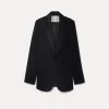 Best forte_forte la giacca smoking in enver satin nero