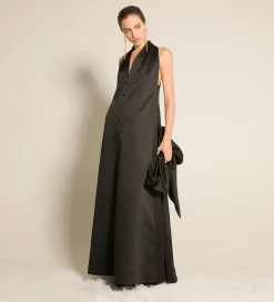 Discount forte_forte la sciarpa in contemporary duchesse nero