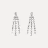 Outlet forte_forte orecchini a goccia con cristalli crystal
