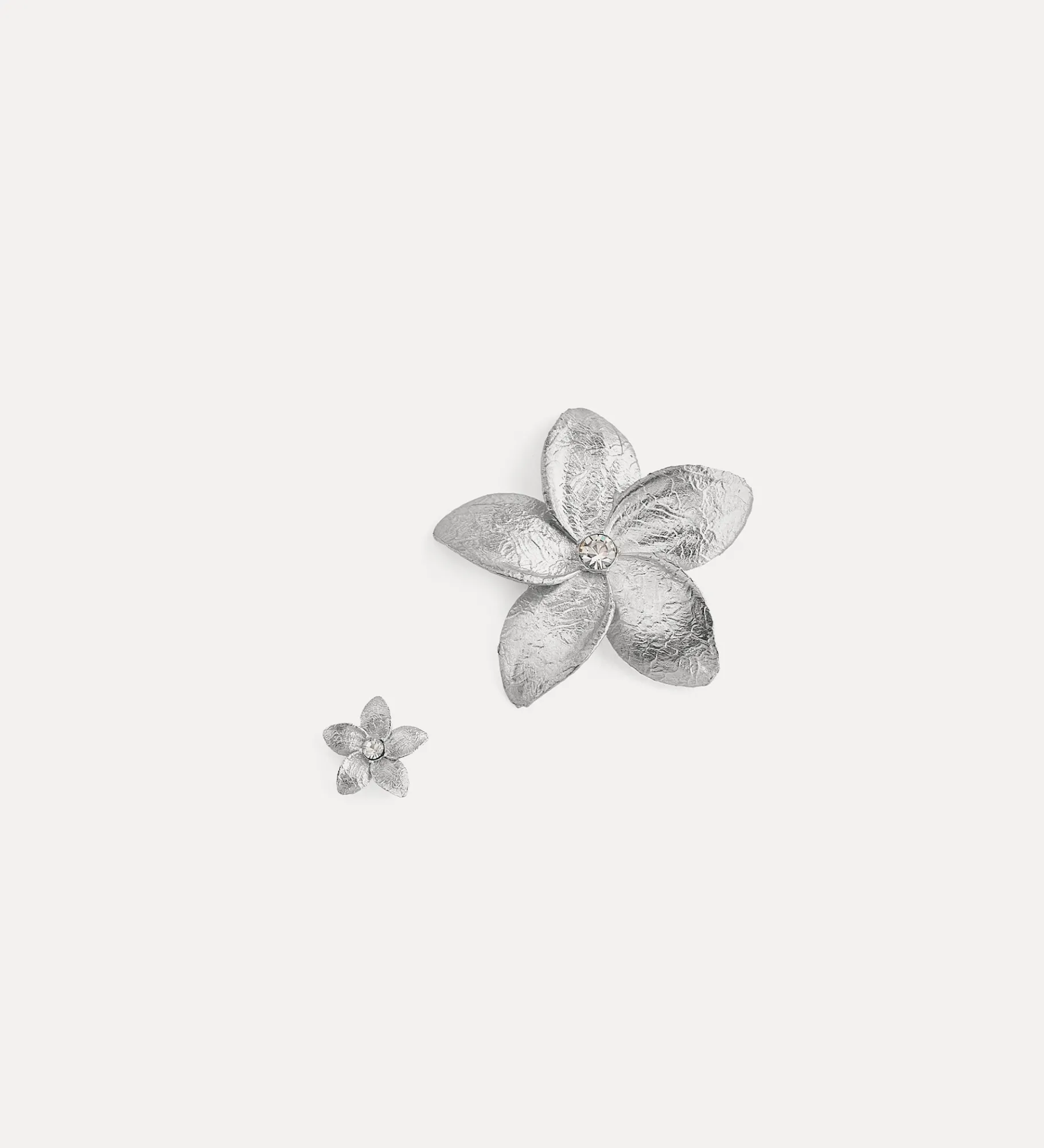 Fashion forte_forte orecchini fiore argento argento