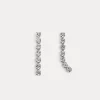 New forte_forte orecchini pendenti con cristalli crystal