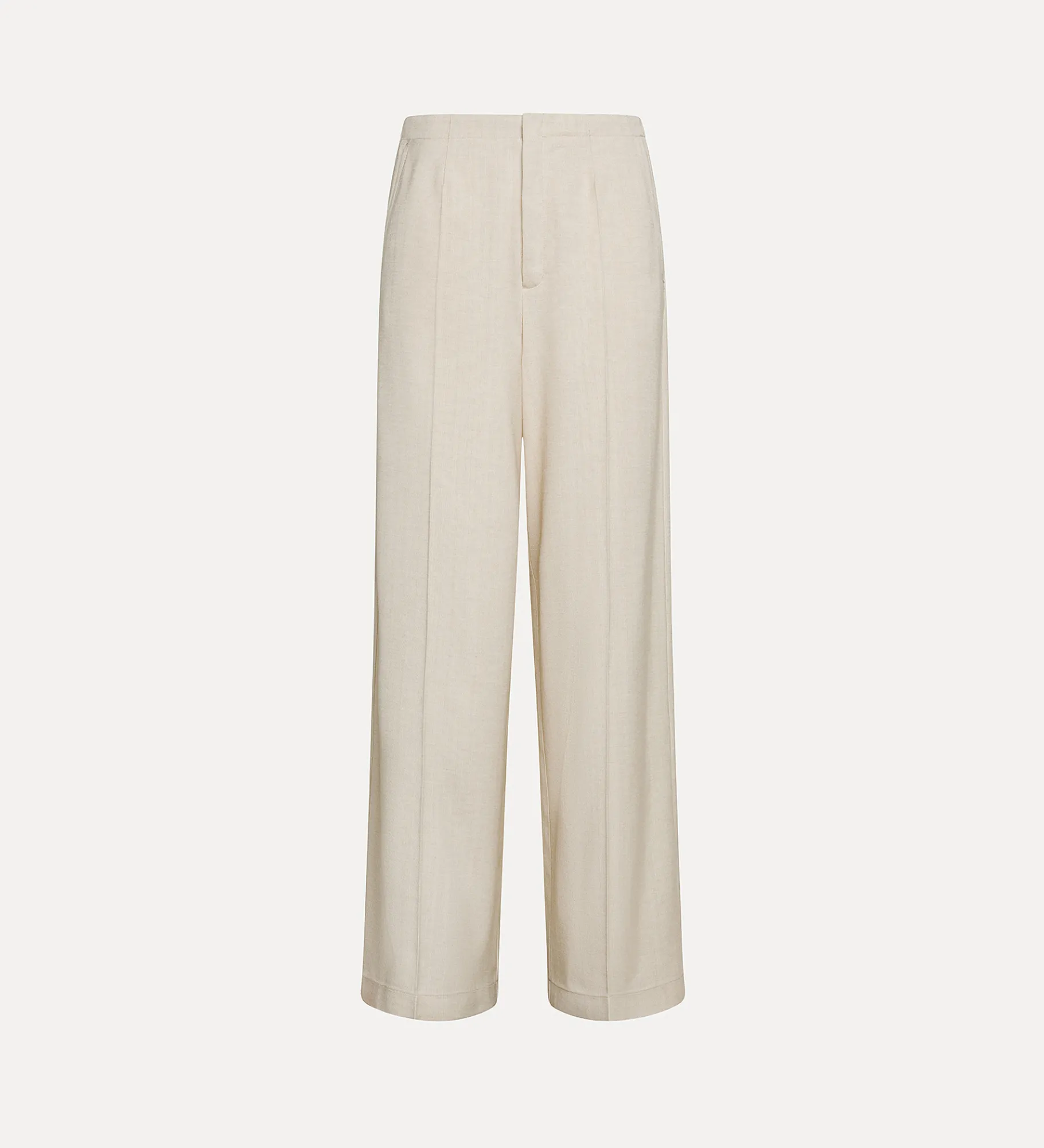 Best forte_forte pantalone flat front dune