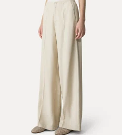 Best forte_forte pantalone flat front dune