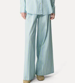 Clearance forte_forte pantalone palazzo cotone nuage