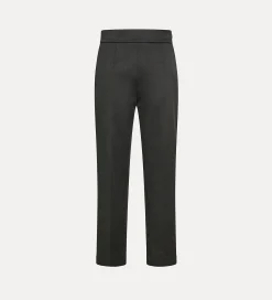 Outlet forte_forte pantalone tapered nero
