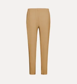 Clearance forte_forte pantaloni cadì crepe dune