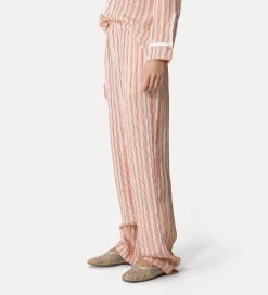 Discount forte_forte pantaloni con elastico in vita pistillo