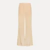 Outlet forte_forte pantaloni flared in satin sole