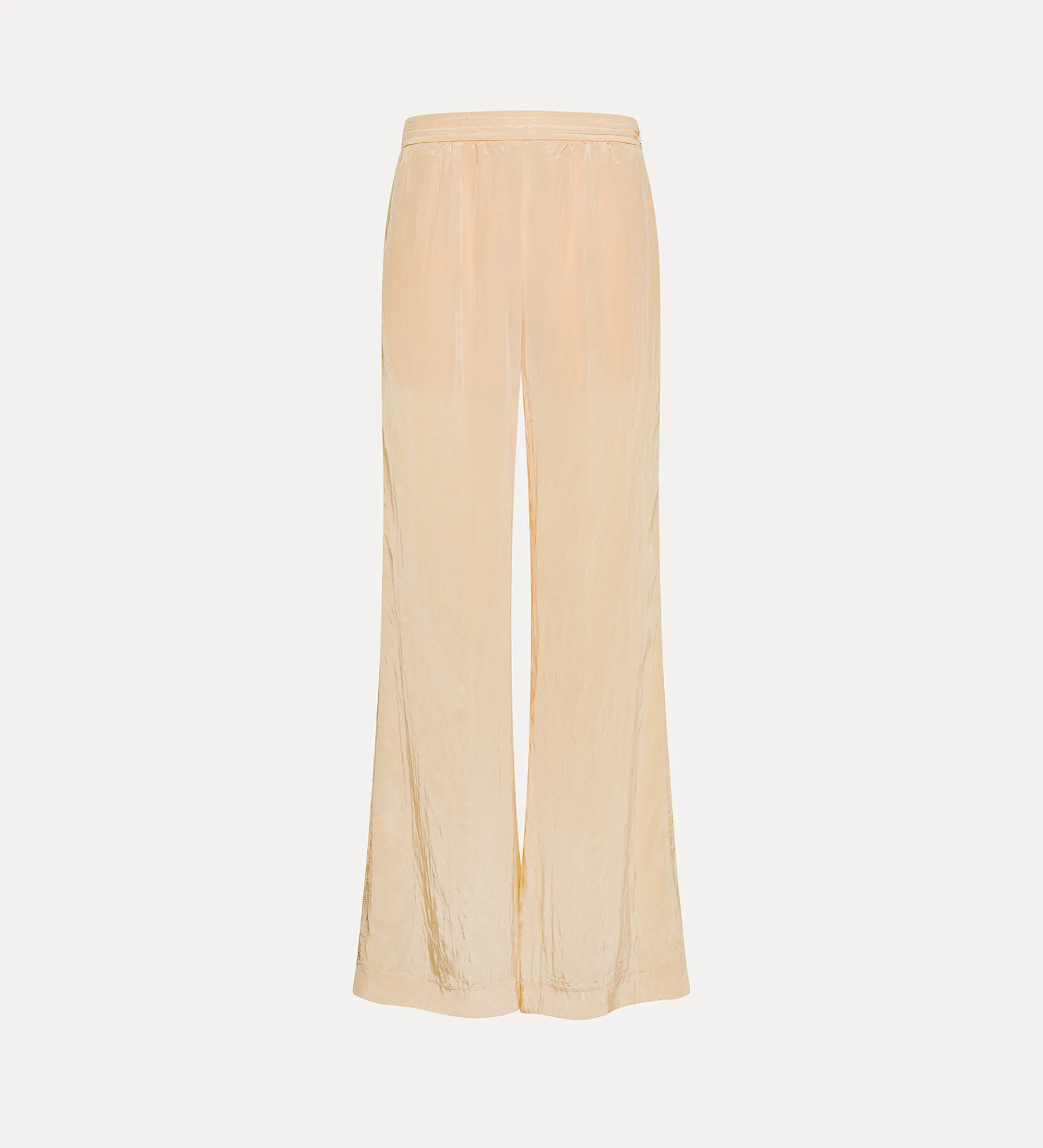 Outlet forte_forte pantaloni flared in satin sole