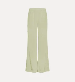 Clearance forte_forte pantaloni flared in satin aloe