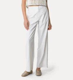 New forte_forte pantaloni straight giglio
