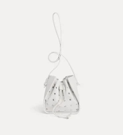Fashion forte_forte secchiello in crosta con strass  ivory